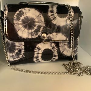 Tie dye cross body small bag